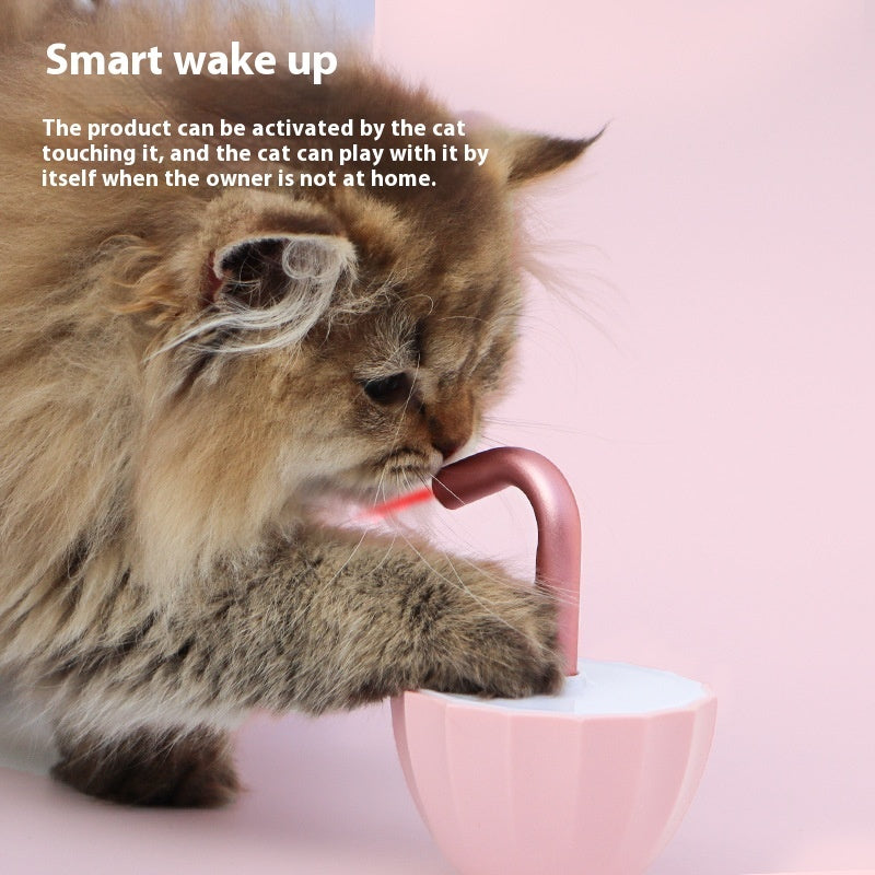 Cat Umbrella Laser Toy Interactive Kitten Automatic Pet Toy Smart Game Active For Pets Electric Intelligent USB Charging Purrfect Pawz