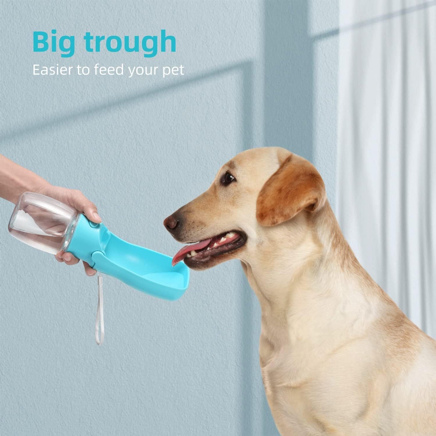 Portable Dog Water Bottle For Walking Portable Pet Water Bottles For Puppy Small Medium Large Dogs Water Dispenser Dog Water Bowl Dog Accessories Purrfect Pawz