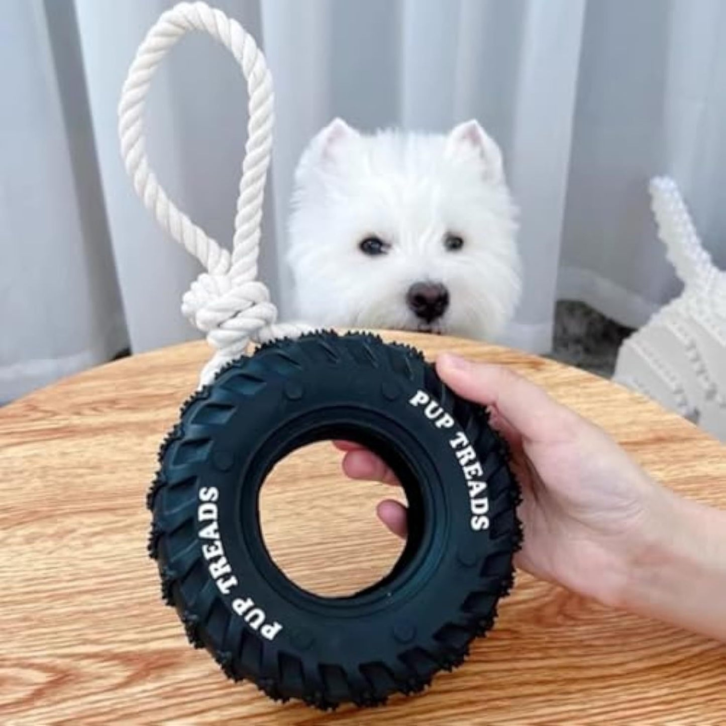 Durable Dog Toys For Aggressive Chewers Tough Interactive Dog Toys For Large Dogs Birthday Dog Chew Toy Teething Toys Treat Dispensing Dog Toy Purrfect Pawz