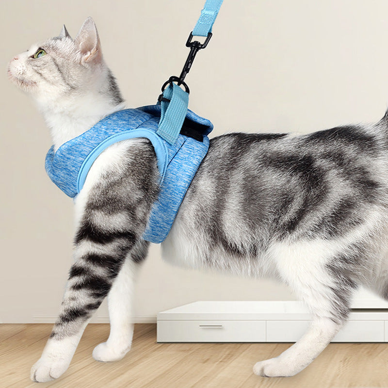 Cat Leash Lace Rope Breathable Lightweight Chest Strap Purrfect Pawz