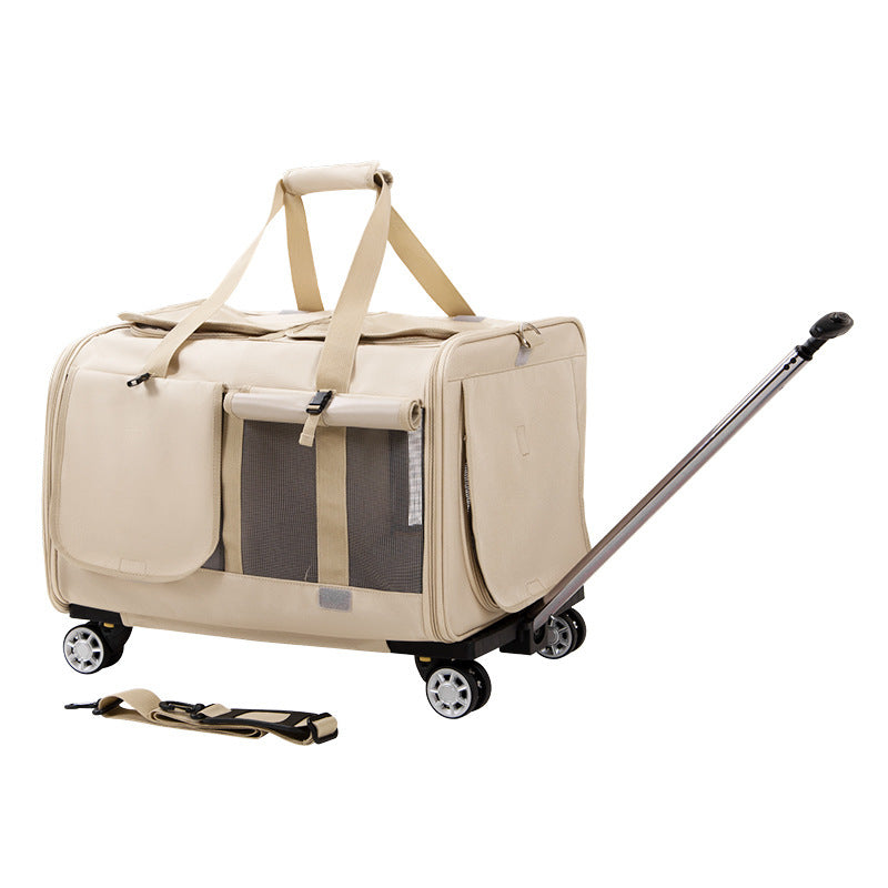 Large Pet Trolley Bag Cat Purrfect Pawz