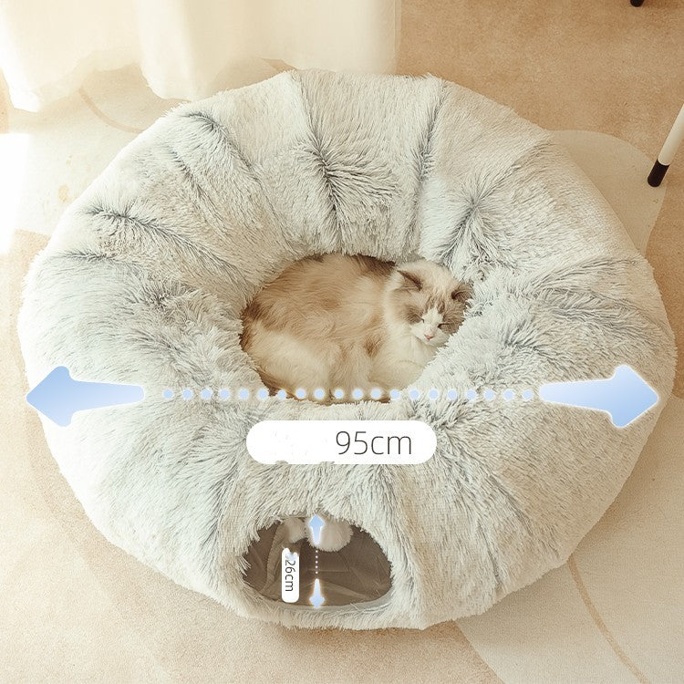 Cat Nest Four Seasons Universal Closed Cat Tunnel Purrfect Pawz