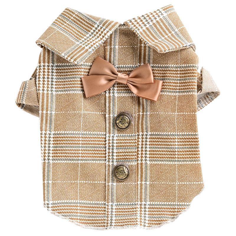 Pet Cat Teddy Bichon Small Dog Clothes Summer Spring And Autumn Thin Couple Suit Shirt Purrfect Pawz