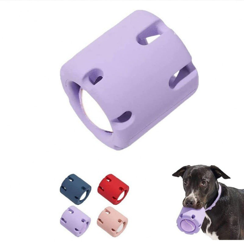 Dog Tennis Cup Natural Rubber Bite-resistant Toys Purrfect Pawz