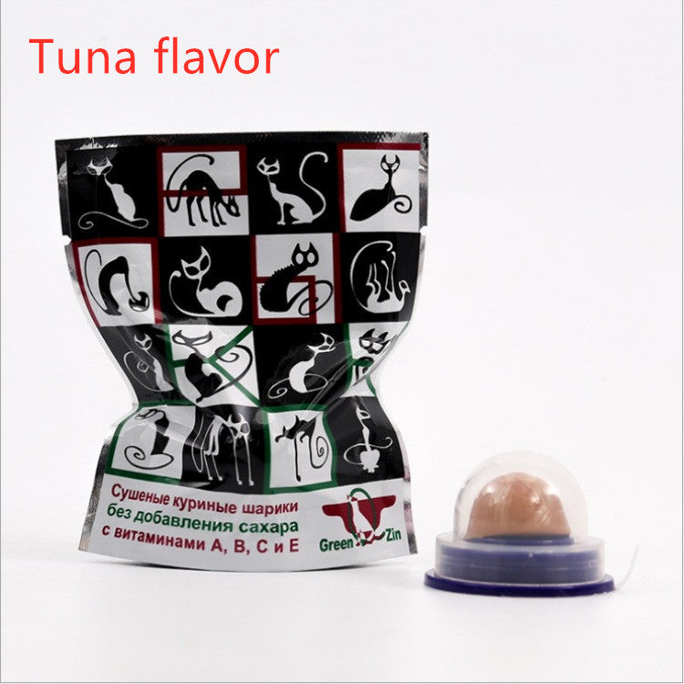 Pet Cat Sugar Energy Ball Lick Toys Catnip Purrfect Pawz