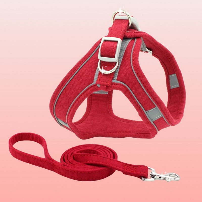 Cat Leash Vest Type Chest Harness Purrfect Pawz