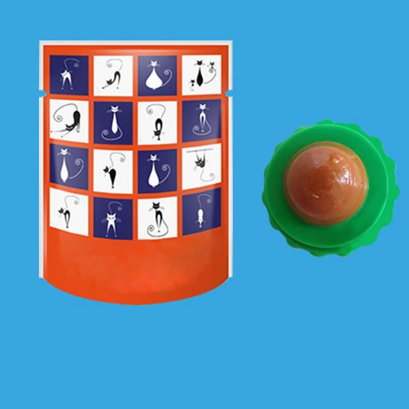Pet Cat Sugar Energy Ball Lick Toys Catnip Purrfect Pawz