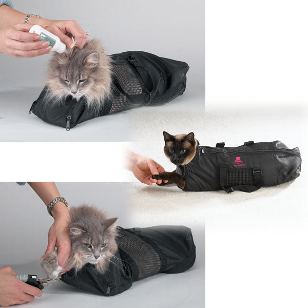 Pet Bathing Bag Dog Carrying Cat Cut Nails Purrfect Pawz