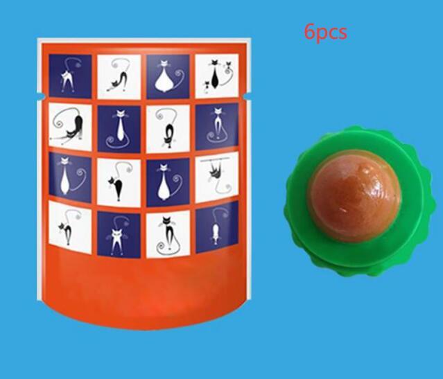 Pet Cat Sugar Energy Ball Lick Toys Catnip Purrfect Pawz