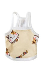 Spring and summer new pet vest full of cute little dinosaur cat clothes little dog puppy cat clothes Purrfect Pawz