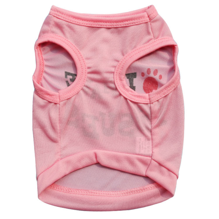 Pet Clothing, Dog Clothes, Polyester Trouble Maker Pet Vest, New Spring And Summer Purrfect Pawz