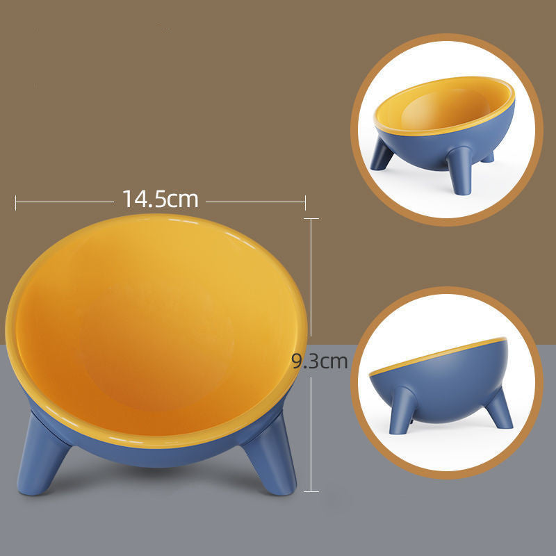 Cat Dog Bowl With Stand Pet Feeding Food Bowls Dogs Bunny Rabbit Nordic Color Feeder Product Supplies Pet Accessories Purrfect Pawz