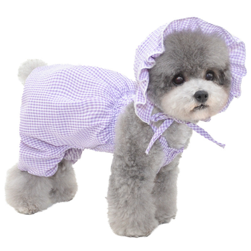 Pet Clothes Summer Puppy Clothes Summer Dog Clothes Pumpkin Pants Pet Clothes Skirt Teddy Hiromi Clothes Purrfect Pawz