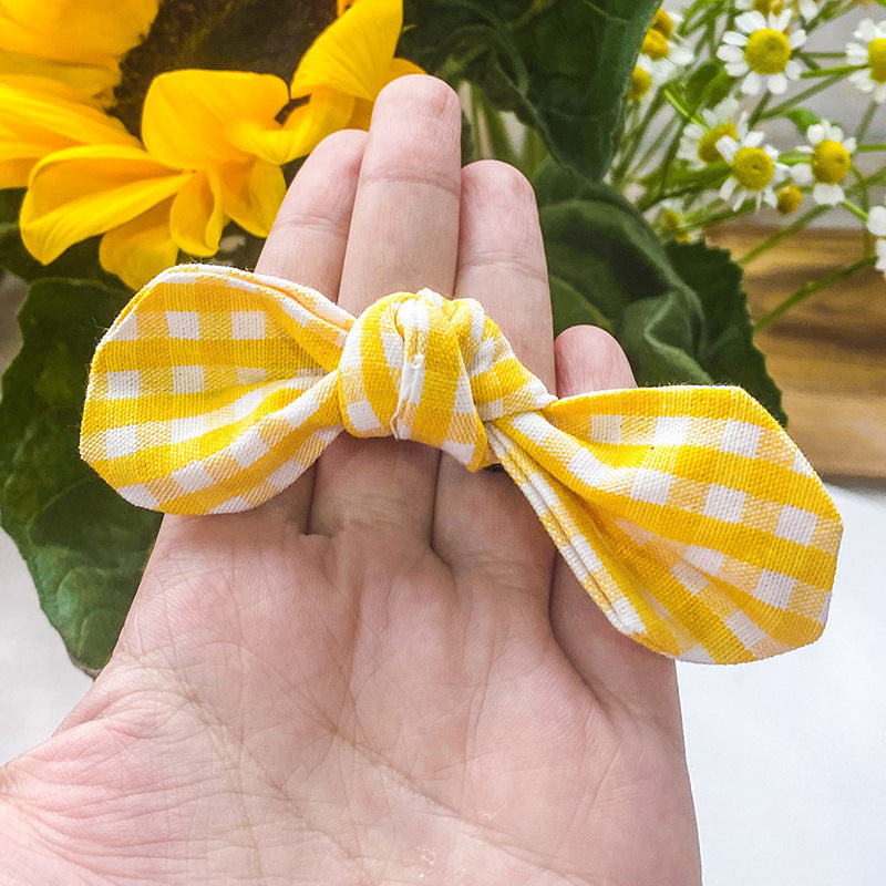 New Pet Clothes Cat Clothes Yellow Plaid Sunflower Bee Skirt Purrfect Pawz