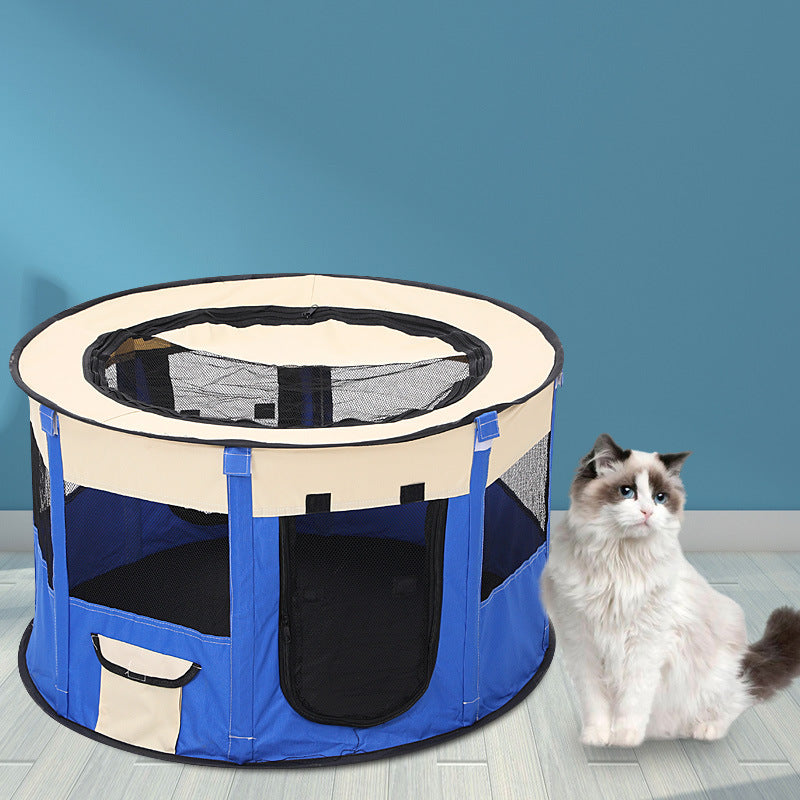Foldable Closed Tent For Pet Dogs And Cats Purrfect Pawz