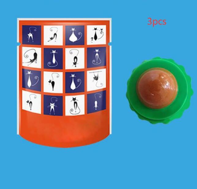 Pet Cat Sugar Energy Ball Lick Toys Catnip Purrfect Pawz