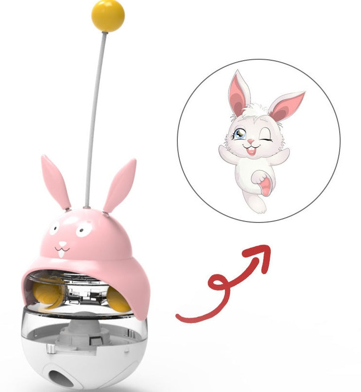 Tumbler Leaky Ball Cat And Dog Educational Toys Purrfect Pawz