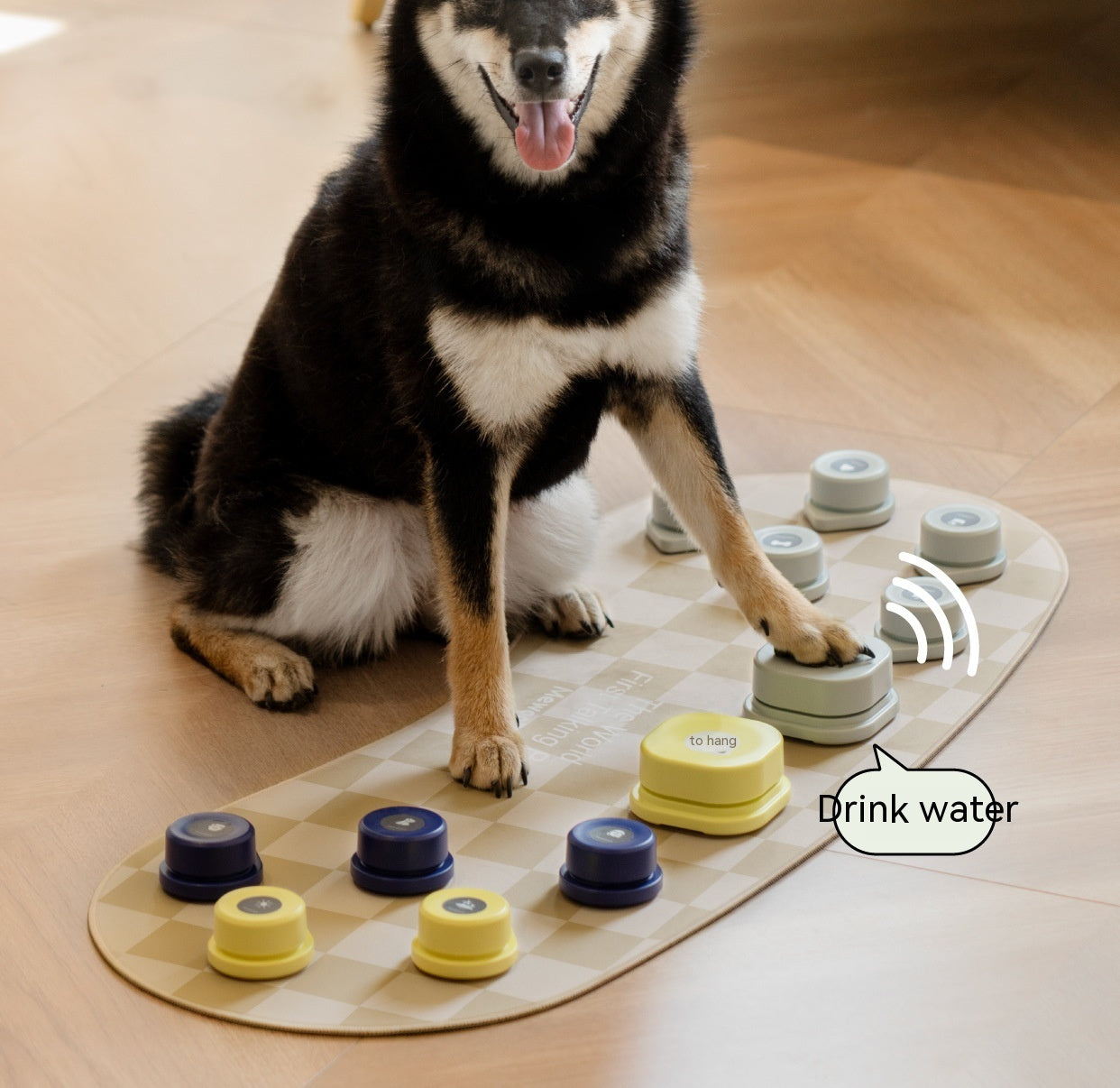 Pet Small Size Ac Cat Voice Stitching Miniature Recording Dog Training Talking Button Purrfect Pawz