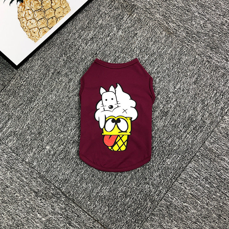 Pet clothes dog clothes summer thin cat Teddy Purrfect Pawz