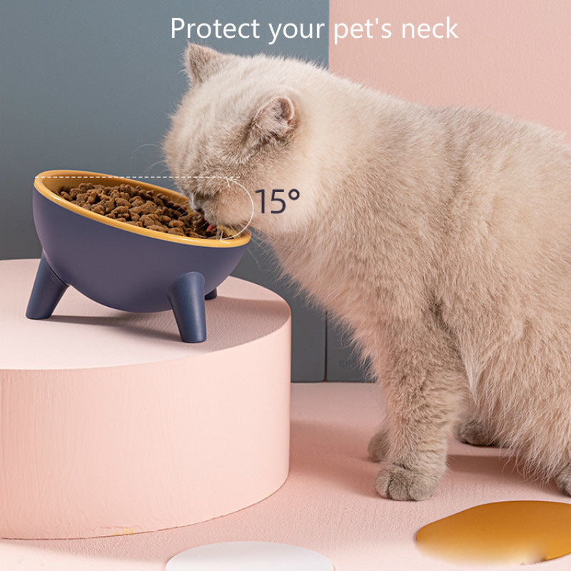 Cat Dog Bowl With Stand Pet Feeding Food Bowls Dogs Bunny Rabbit Nordic Color Feeder Product Supplies Pet Accessories Purrfect Pawz