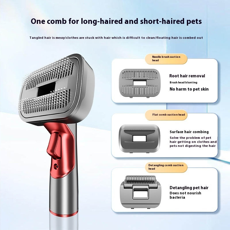 Full Series Dogs And Cats Hair Suction Head Accessories Comb Suit Pet Shaver Purrfect Pawz