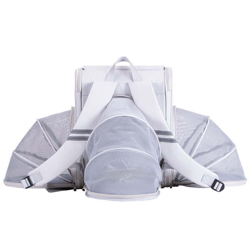 Extendable Tent Bag Foldable Dogs And Cats Backpack Purrfect Pawz
