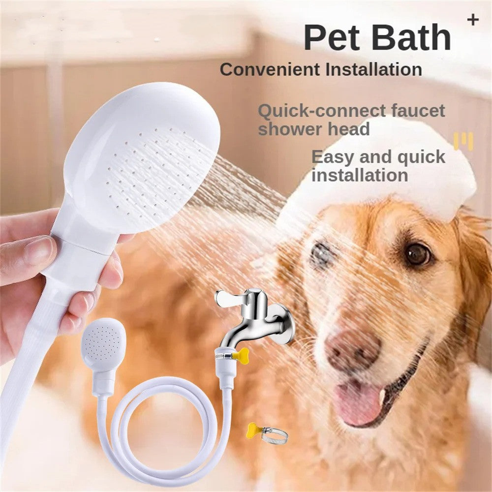 Pet Shower Nozzle Household Shower Dogs And Cats Cleaning Supplies Purrfect Pawz