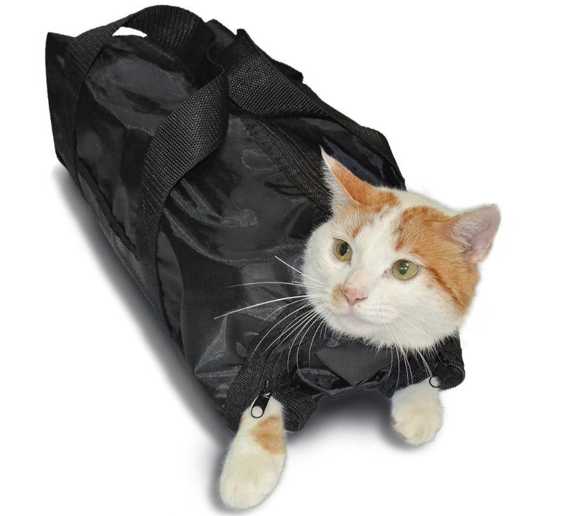 Pet Bathing Bag Dog Carrying Cat Cut Nails Purrfect Pawz