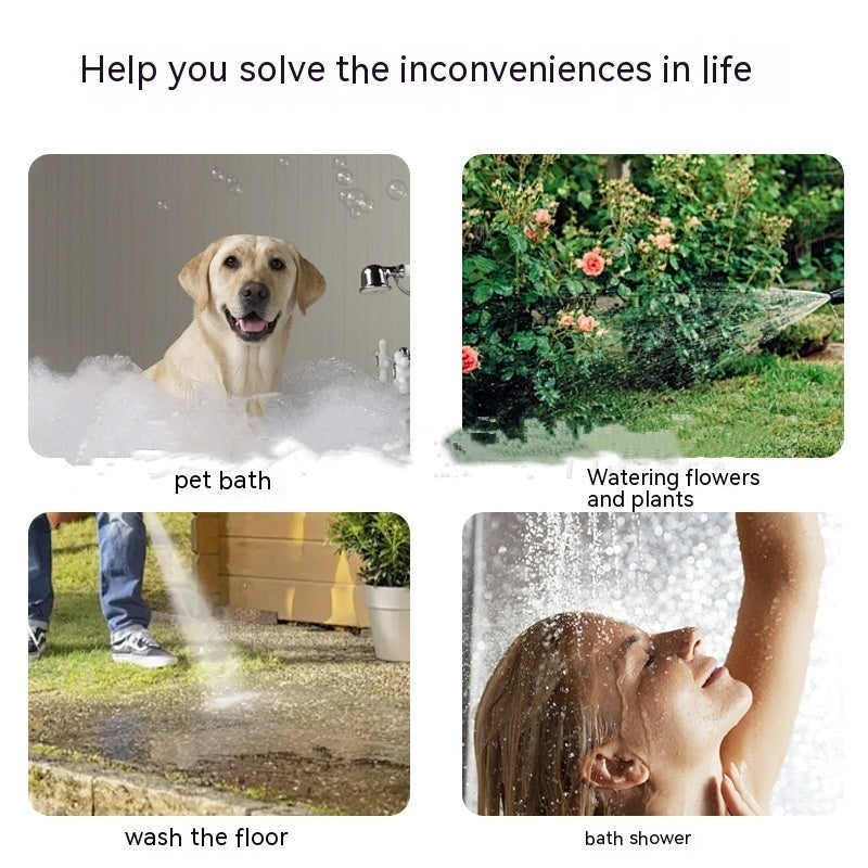 Pet Shower Nozzle Household Shower Dogs And Cats Cleaning Supplies Purrfect Pawz