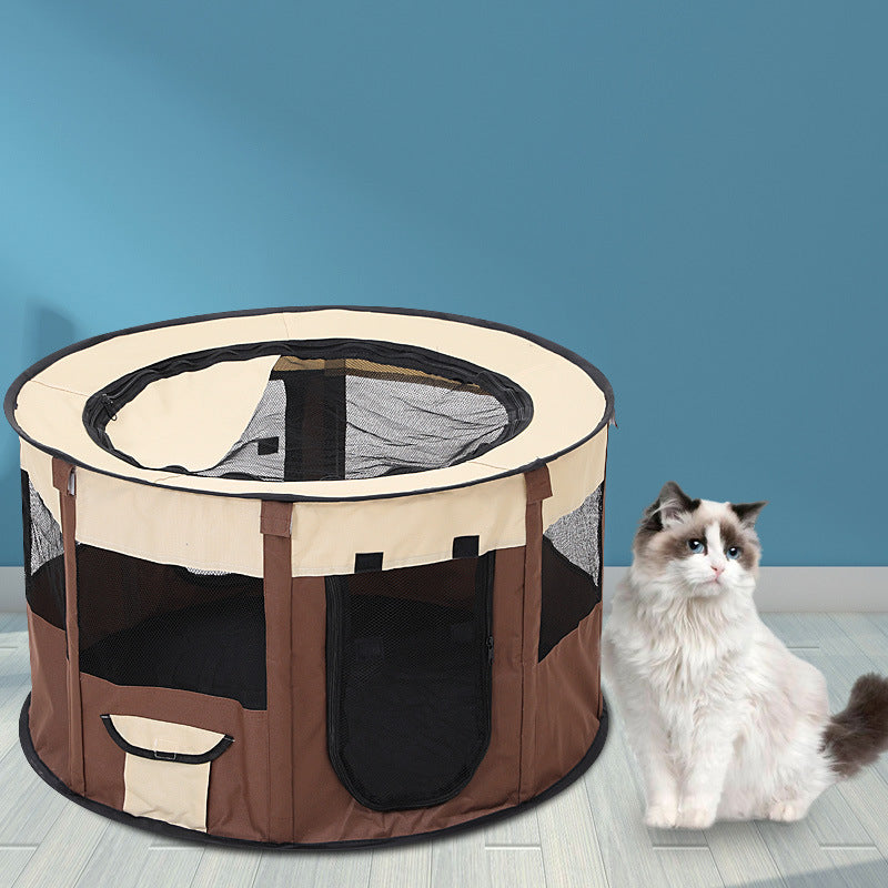 Foldable Closed Tent For Pet Dogs And Cats Purrfect Pawz
