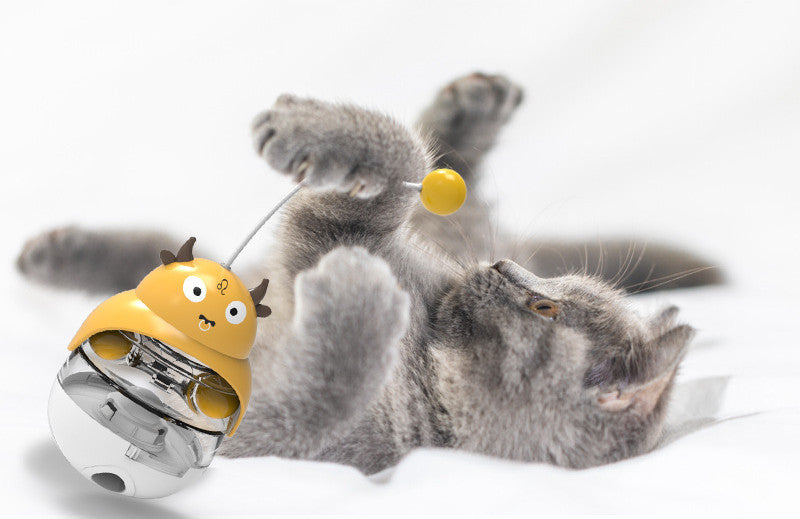Tumbler Leaky Ball Cat And Dog Educational Toys Purrfect Pawz