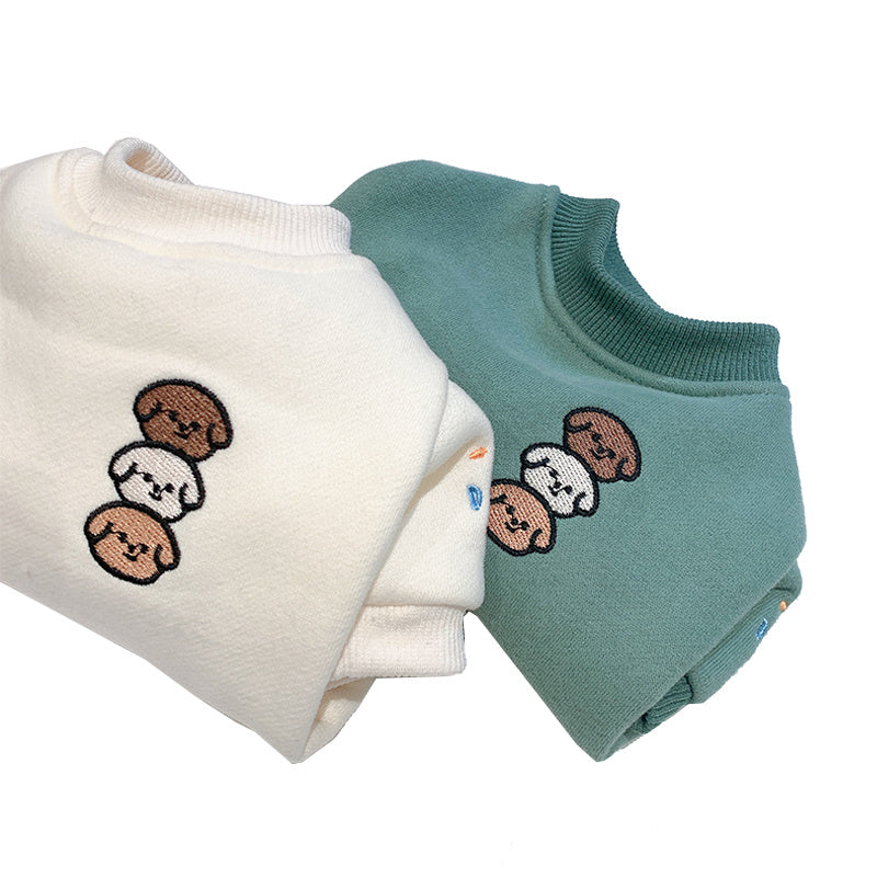 Parent-child Wear Sweater Autumn And Winter Pet Dog Small Dog Clothes Winter Purrfect Pawz