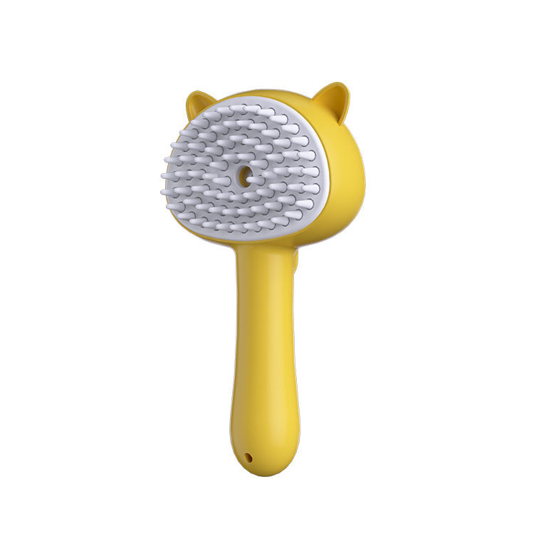 Hair Cleaning Brush With Mist Multifunctional Cat Grooming Brush Rechargeable Self Cleaning Slicker Brush For Pets Dogs & Catsb Pet Products Purrfect Pawz