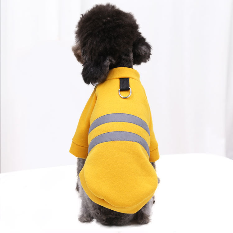 Tractionable Reflective Sweater Night Walking Dog Cat Pet Clothes Purrfect Pawz
