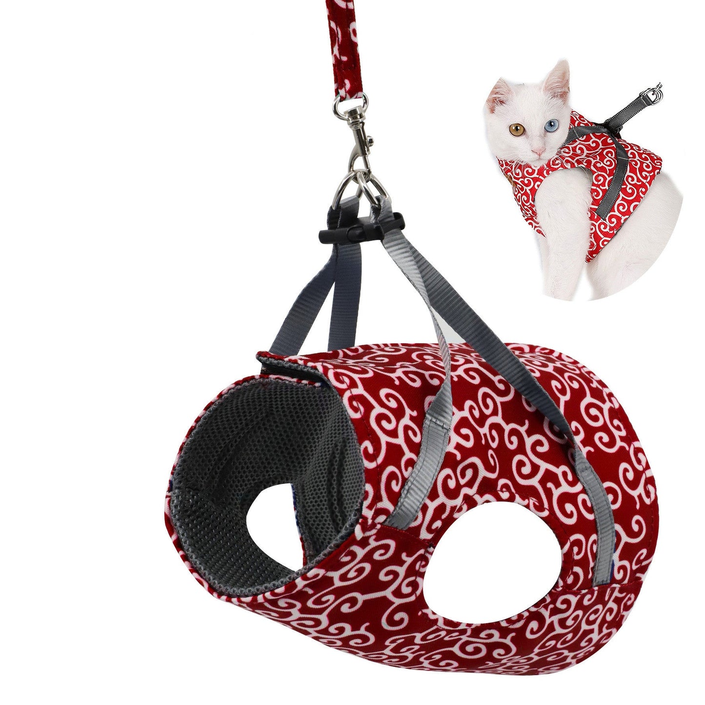 Japanese Anti-Stroke Cat Walking Cat Chest Strap Cat Vest Style Clothes Purrfect Pawz