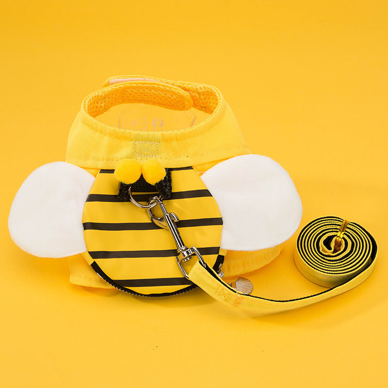 Cute Pet Dog Harness Leash Set Purrfect Pawz