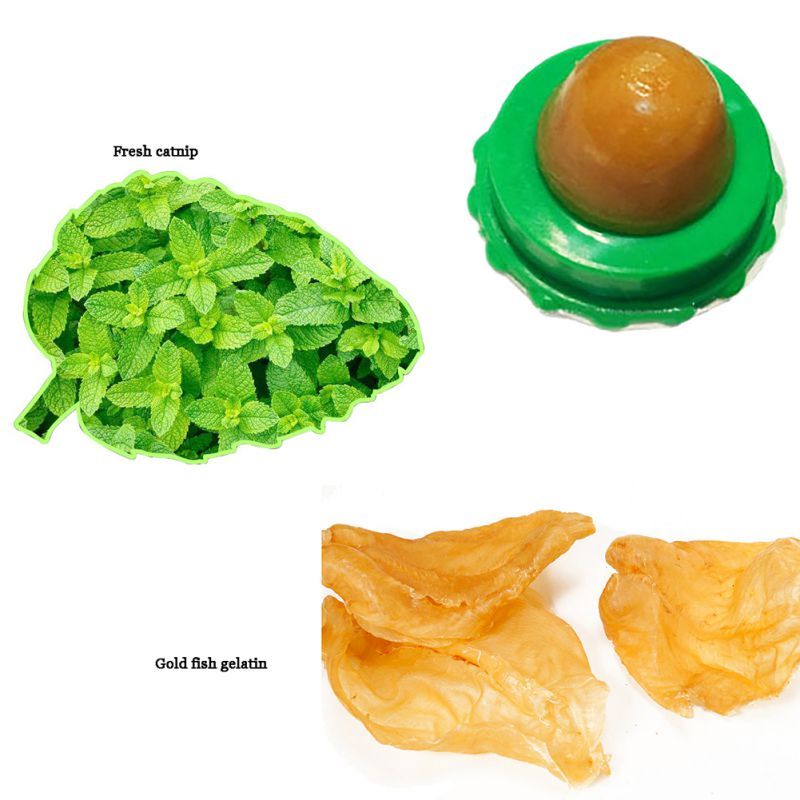 Pet Cat Sugar Energy Ball Lick Toys Catnip Purrfect Pawz
