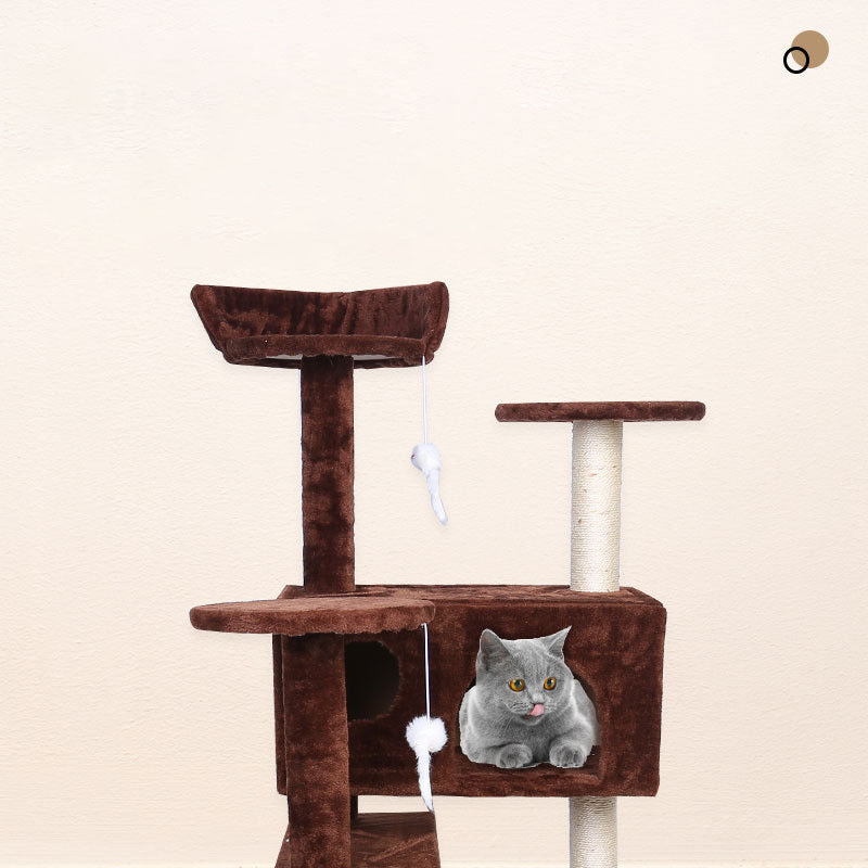 Luxury Villa Cat Climbing Frame Toys Purrfect Pawz