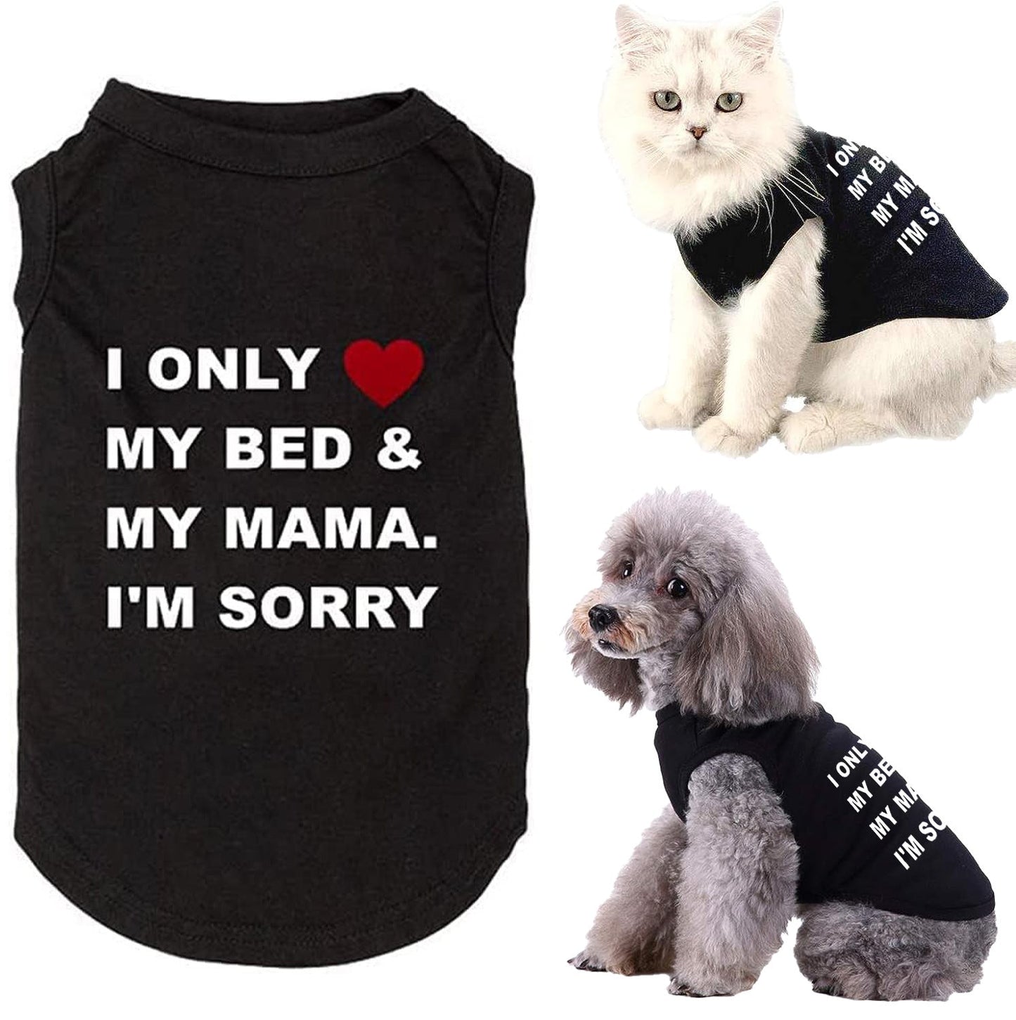 Cat Clothes Breathable Cute Summer Thin Poodle Cartoon Pet Vest Purrfect Pawz