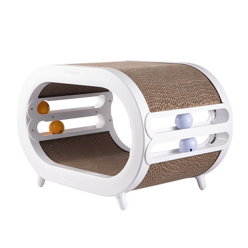 Cat Scratch Board Nest Villa Chamfer Toys Purrfect Pawz