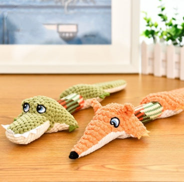 Voice toys plush chew dog toys Purrfect Pawz
