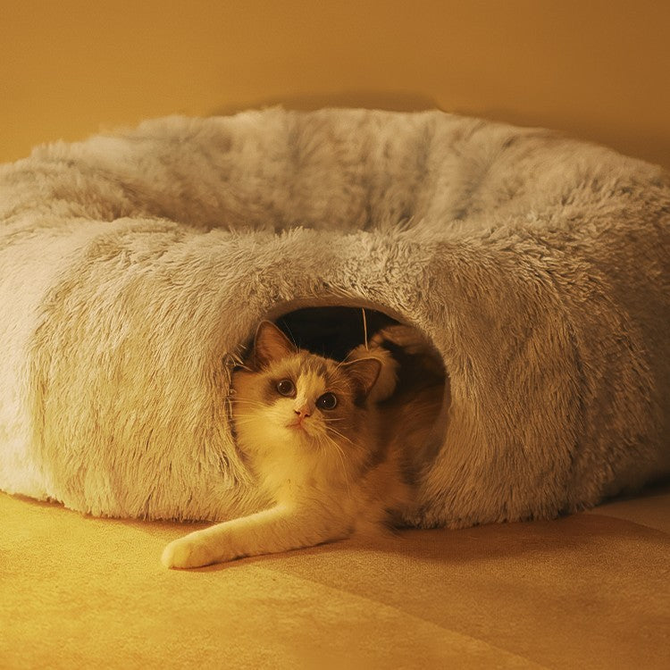 Cat Nest Four Seasons Universal Closed Cat Tunnel Purrfect Pawz