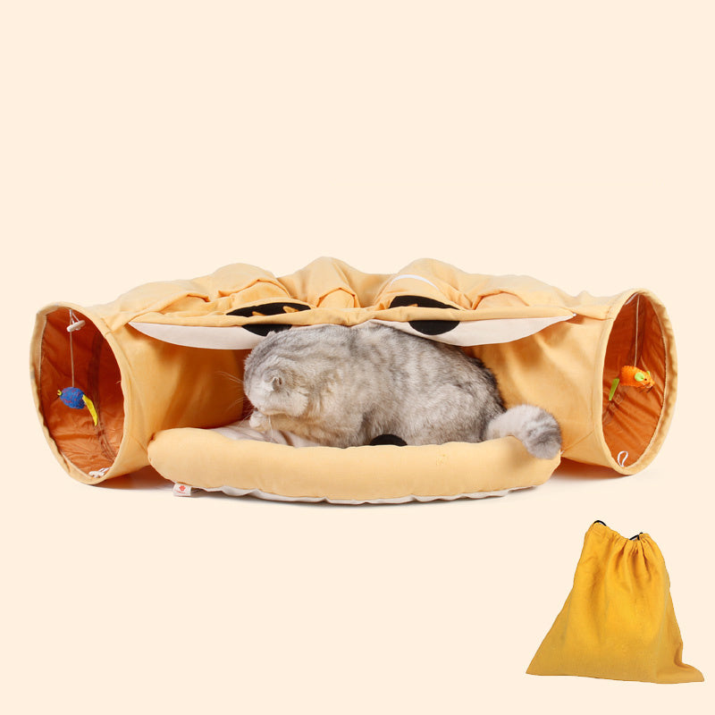 Four Seasons Universal Cat Tunnel Cat Bed Purrfect Pawz