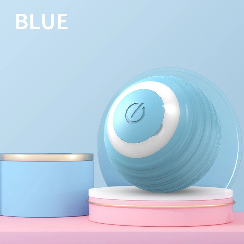 Cat Interactive Ball Smart Cat Dog Toys Electronic Interactive Cat Toy Indoor Automatic Rolling Magic Ball Cat Game Accessories Purrfect Pawz