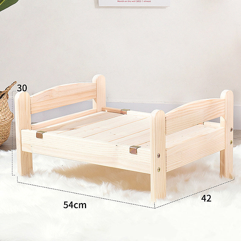 Wooden Pet Bed Four Seasons Universal Cat Litter Purrfect Pawz