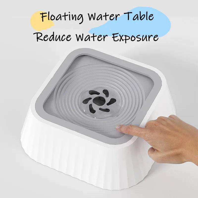 Pets Dog Cat Bowl Floating Bowl Water Drinker Not Wet Mouth Splash Water Portable Dog Bowl Not Sprinkler Pet Drinking Bowl Cup Pet Products Purrfect Pawz
