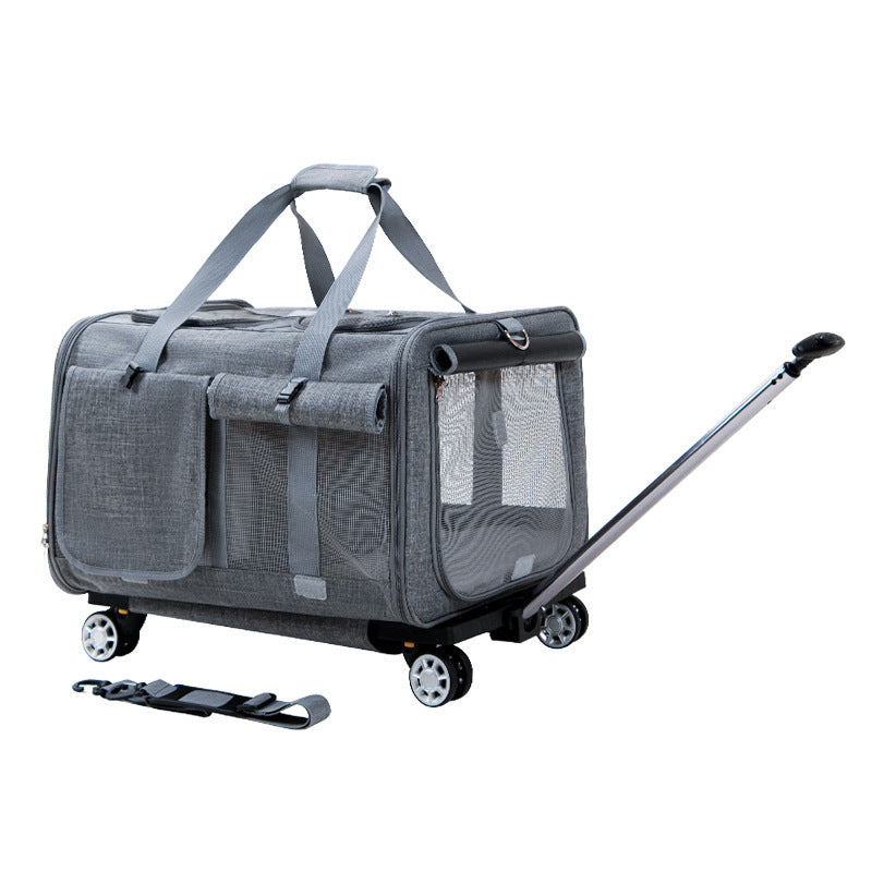 Large Pet Trolley Bag Cat Purrfect Pawz
