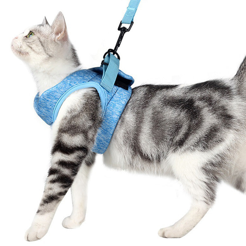 Cat Leash Lace Rope Breathable Lightweight Chest Strap Purrfect Pawz