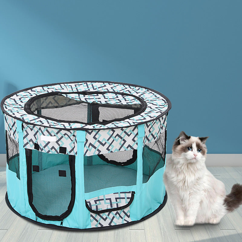 Foldable Closed Tent For Pet Dogs And Cats Purrfect Pawz