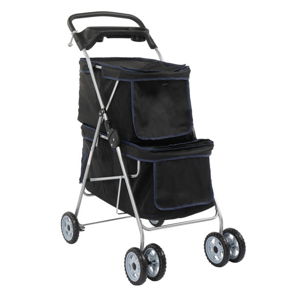 4-wheeled Double-decker Style, Pet Strollers Purrfect Pawz
